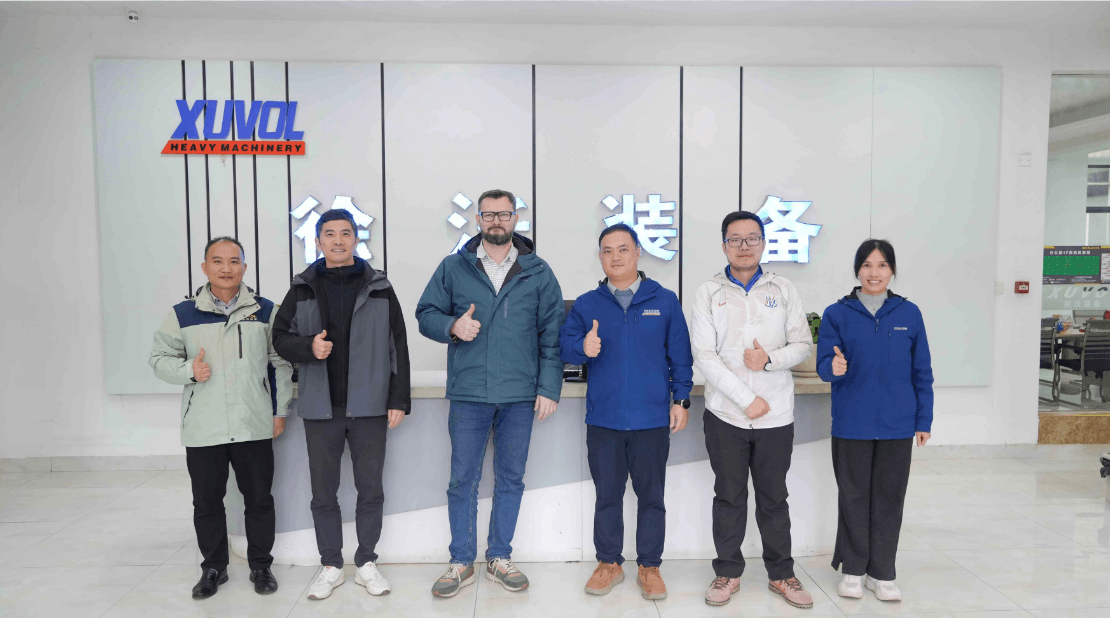 深入交流，共谋发展丨远道而来的俄罗斯客户莅临徐沃进行实地考察