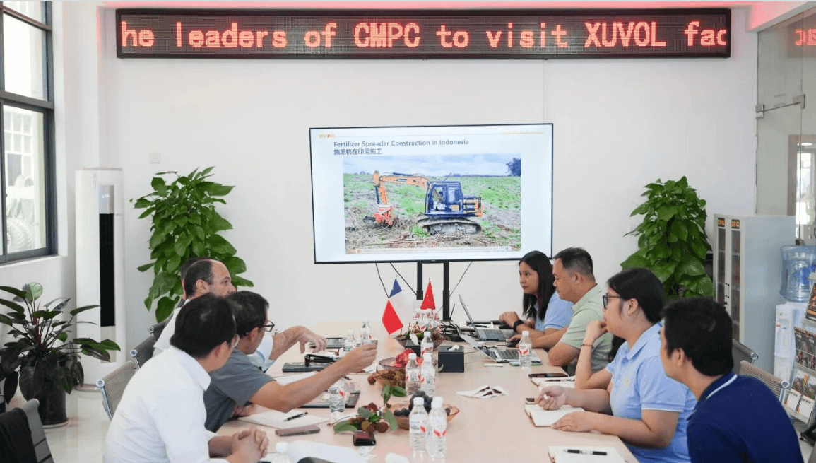 品质见证 | 智利 CMPC 集团高层莅临徐沃工厂，实地考察徐沃林业机械