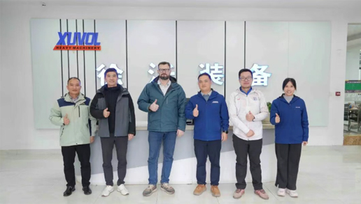 深入交流，共谋发展丨远道而来的俄罗斯客户莅临徐沃进行实地考察